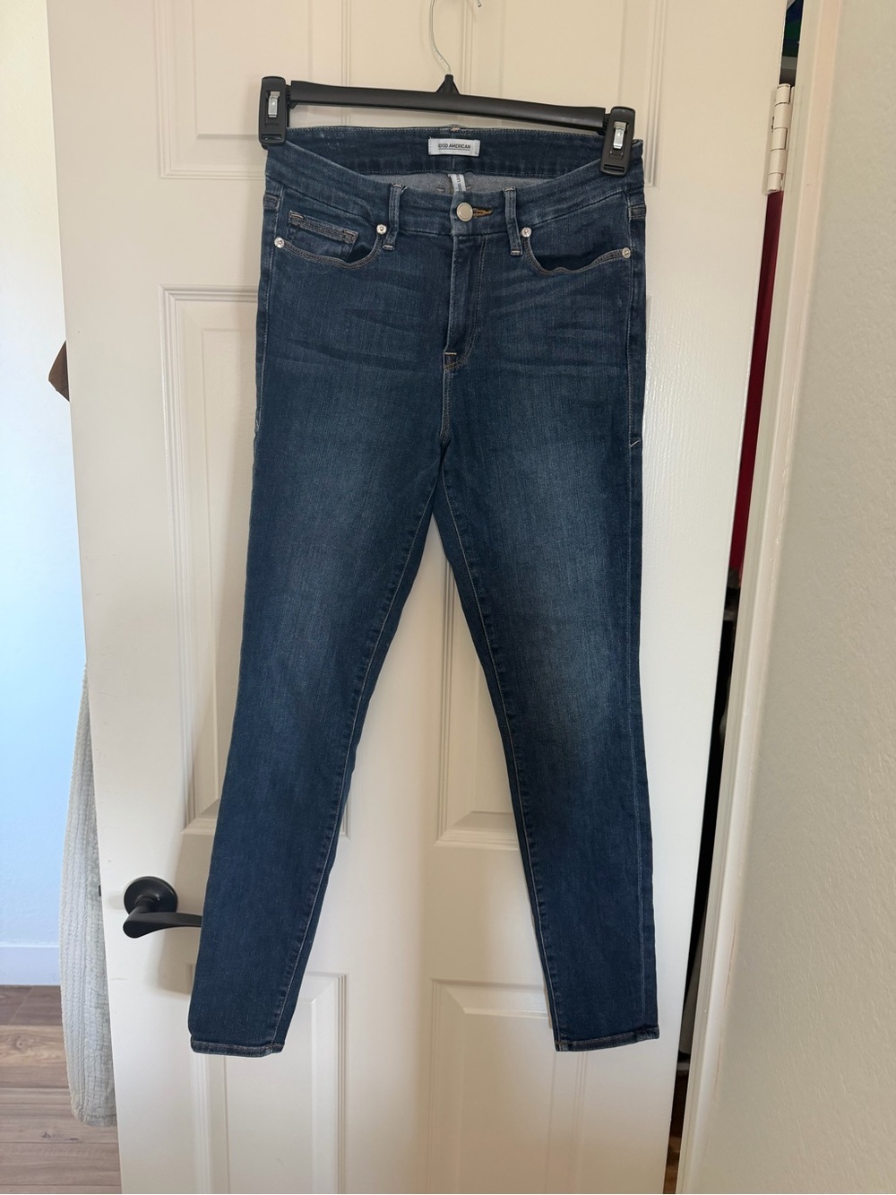Good American Indigo Skinny Jeans